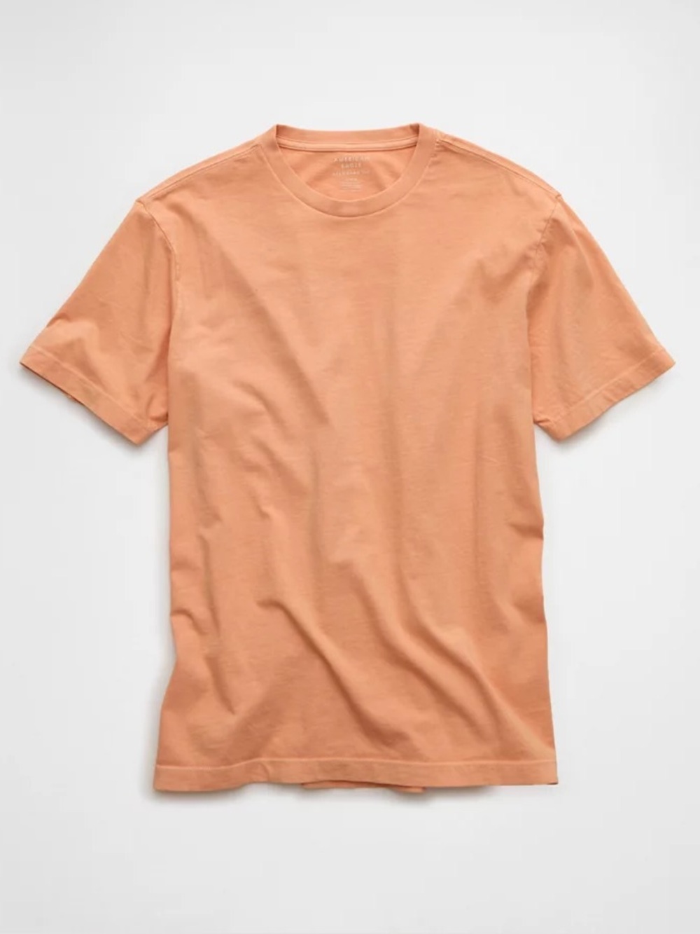 Men’s American Eagle Standard Fit Lived in T-Shirt LG Orange New without Tags
